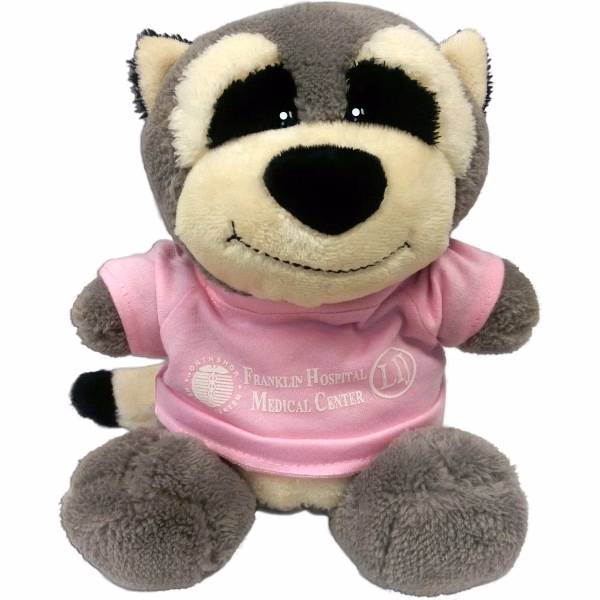 10" Smiling Faces Sitting Raccoon