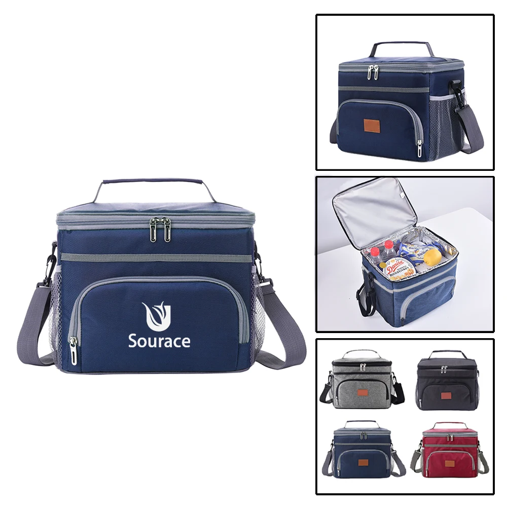 Insulated Lunch Bag with Handle & Pocket 1