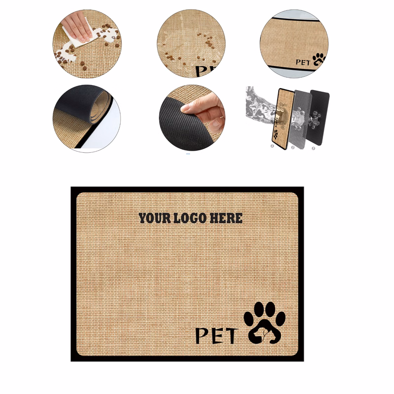 Leak Proof And Splash Proof Pads For Pet Food