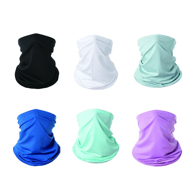 Stretch Lycra Icy Tube Scarf Neck Gaiter 1