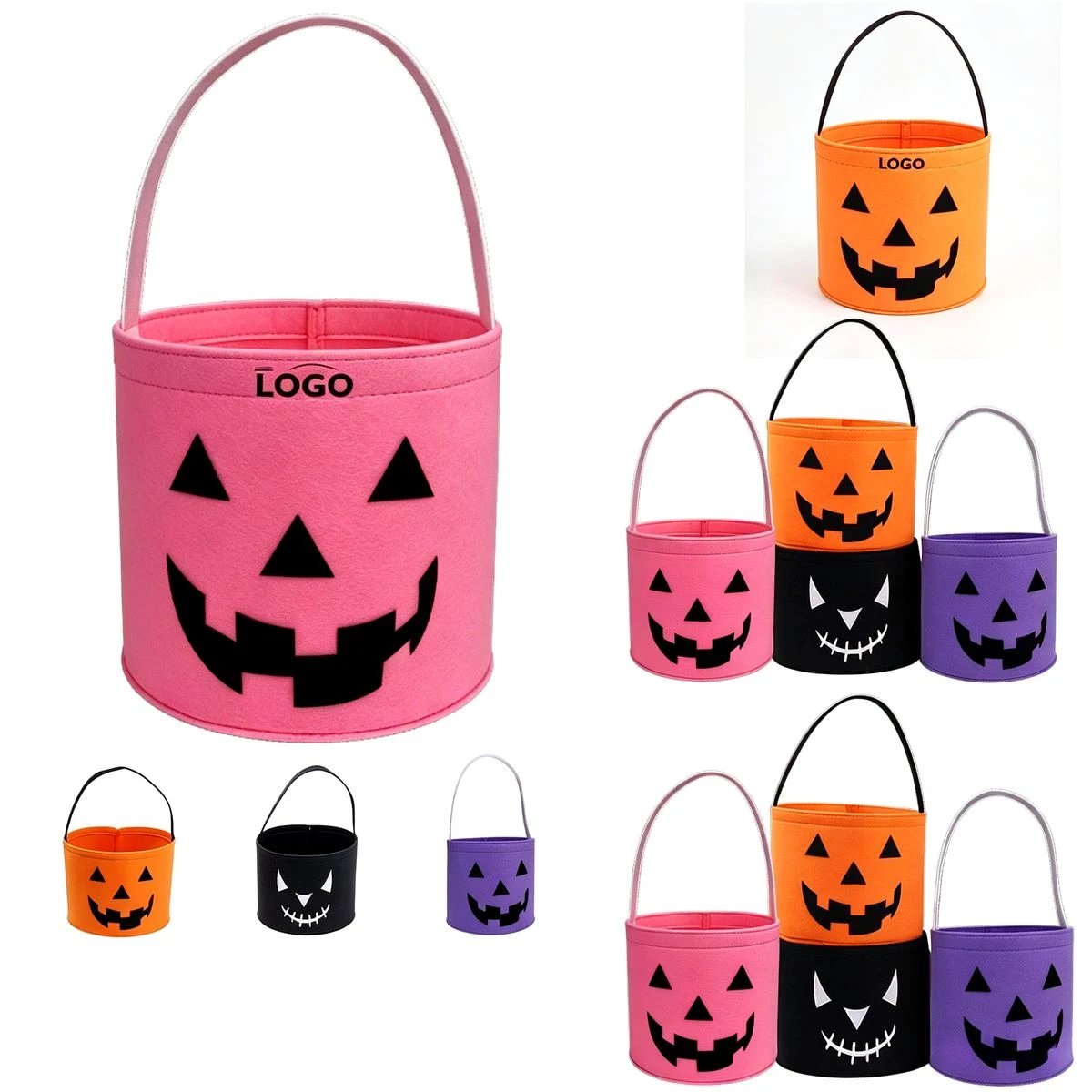Non-Woven Halloween Candy Organizer Bag 1