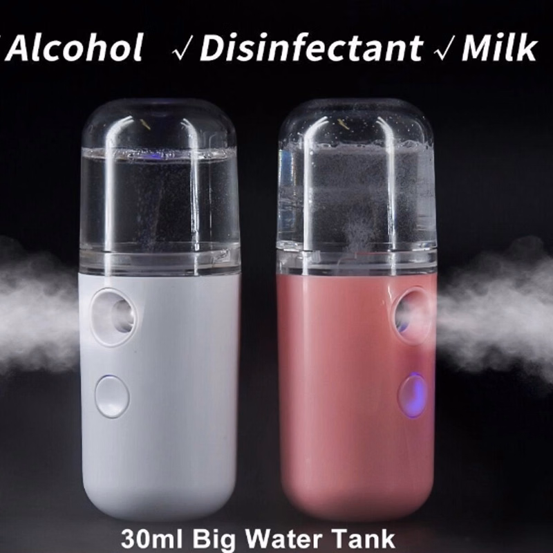 Handy Reusable Alcohol Disinfectant Mist Sprayer Steamer