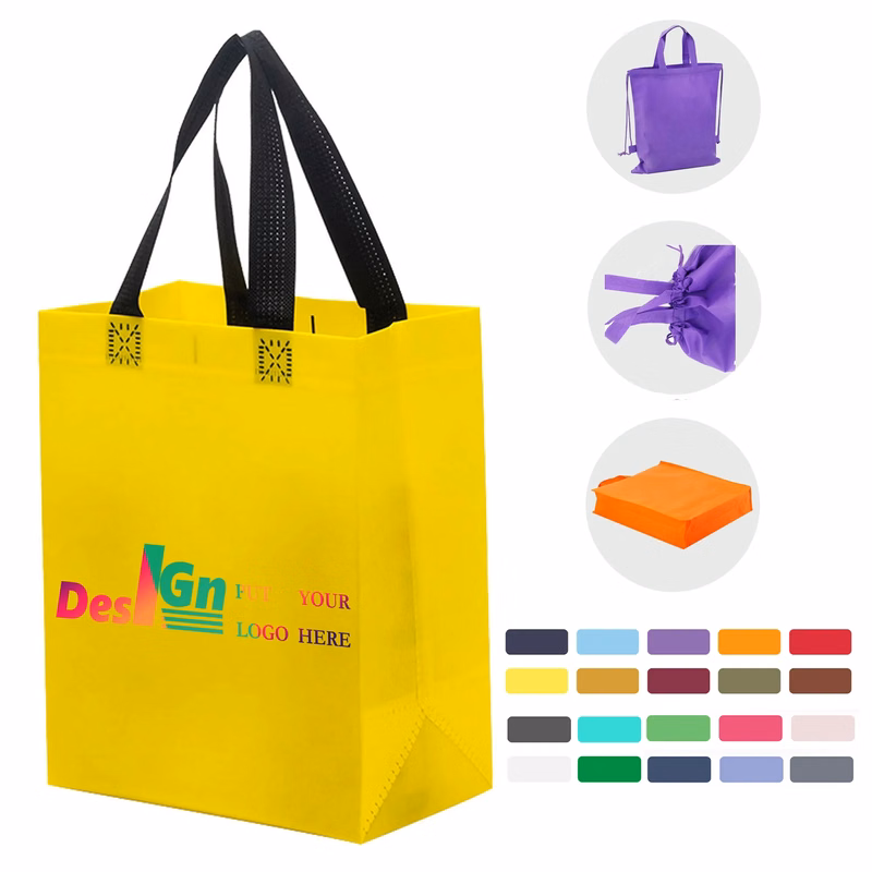 Full Color Non-woven Tote Bag 15"x 4"x 12"