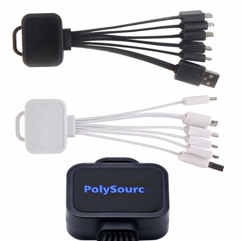 LED Light 6 in 1 USB Data Cable