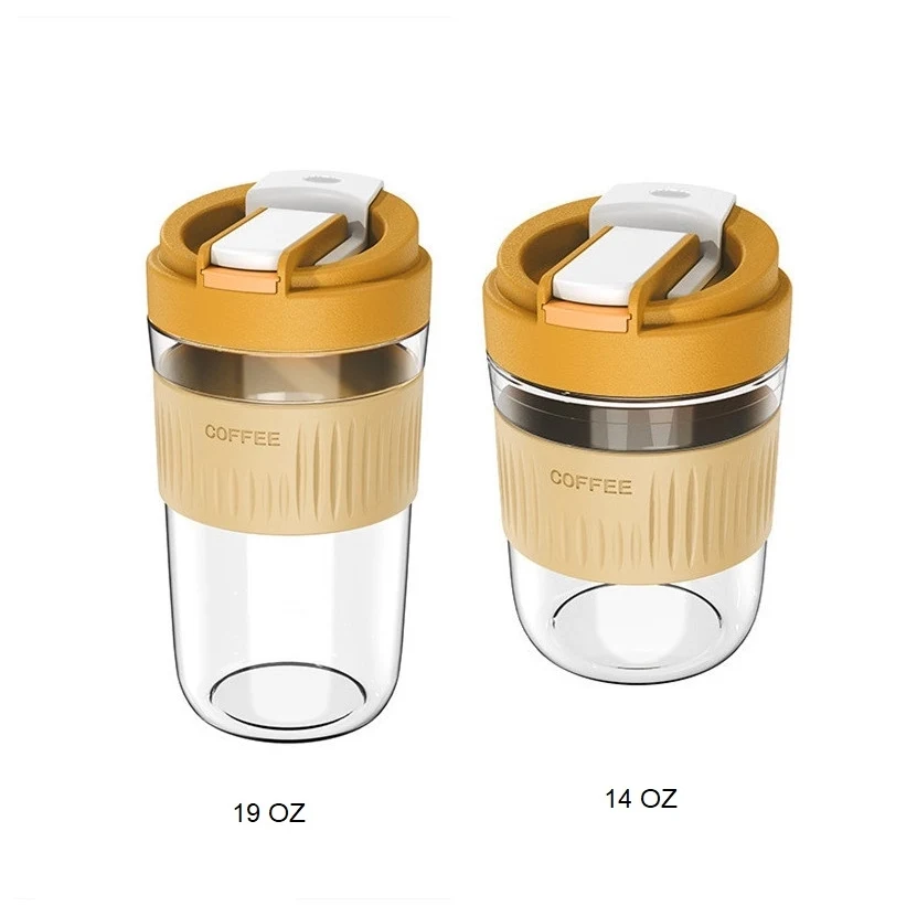 14 OZ Glass Travel Mug 1
