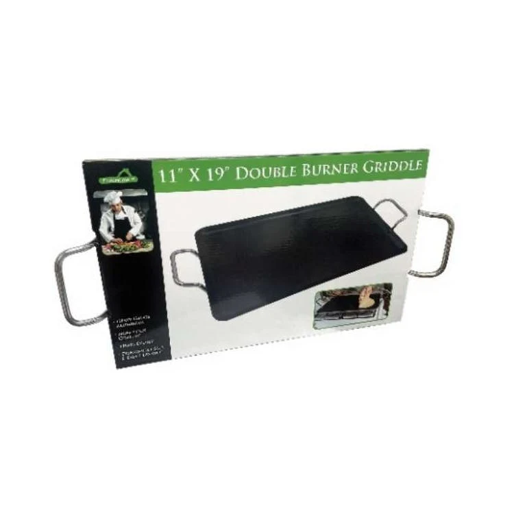 Double Burner Griddles - 11" x 19" 1