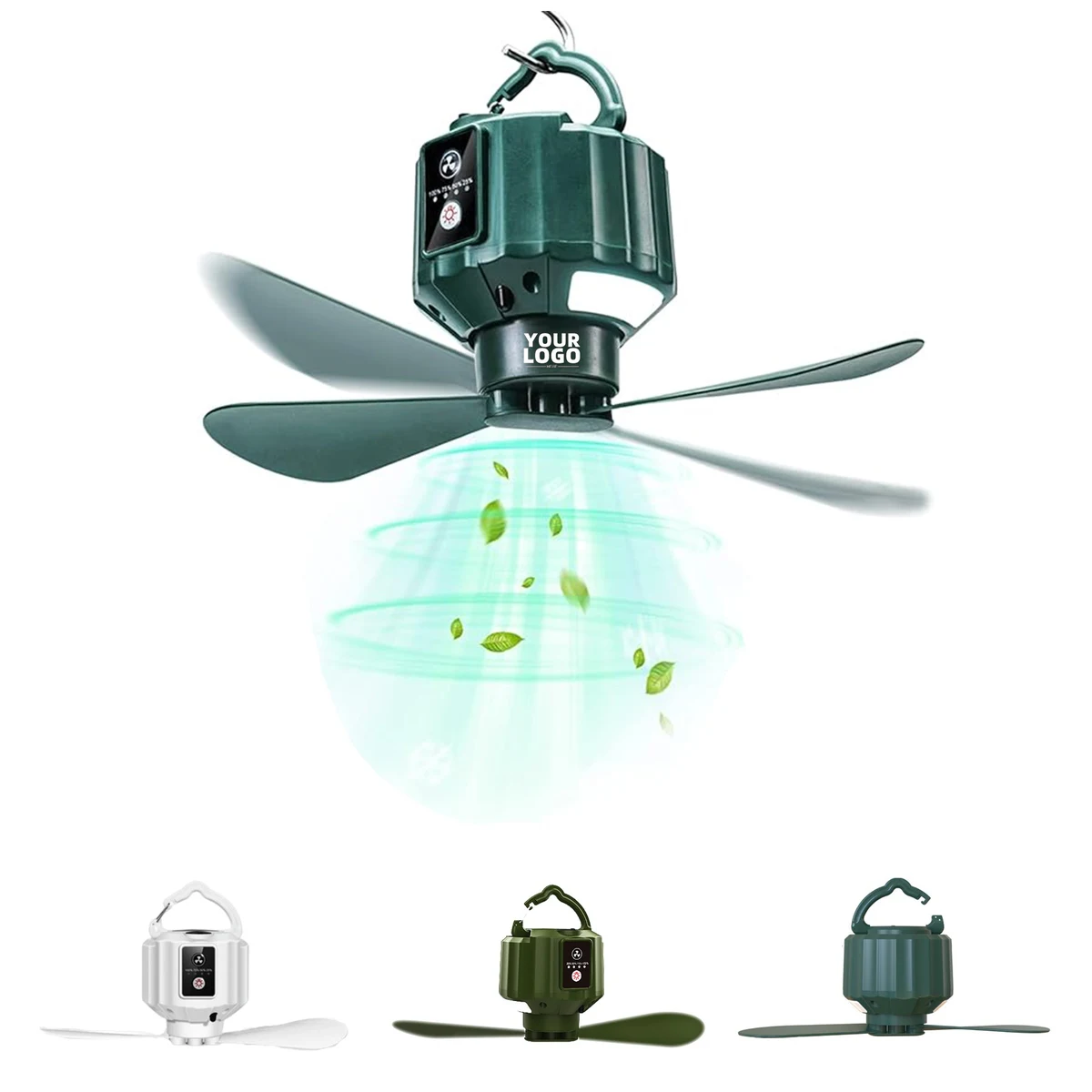 Portable Tent Fans With Light 1