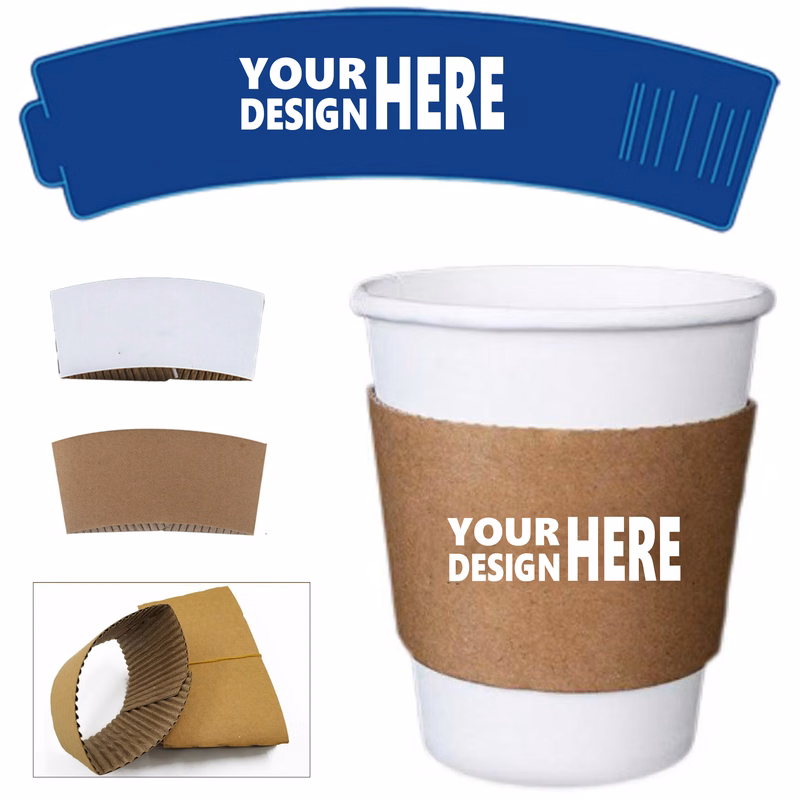 Paper Coffee Cup Sleeves – Disposable Style