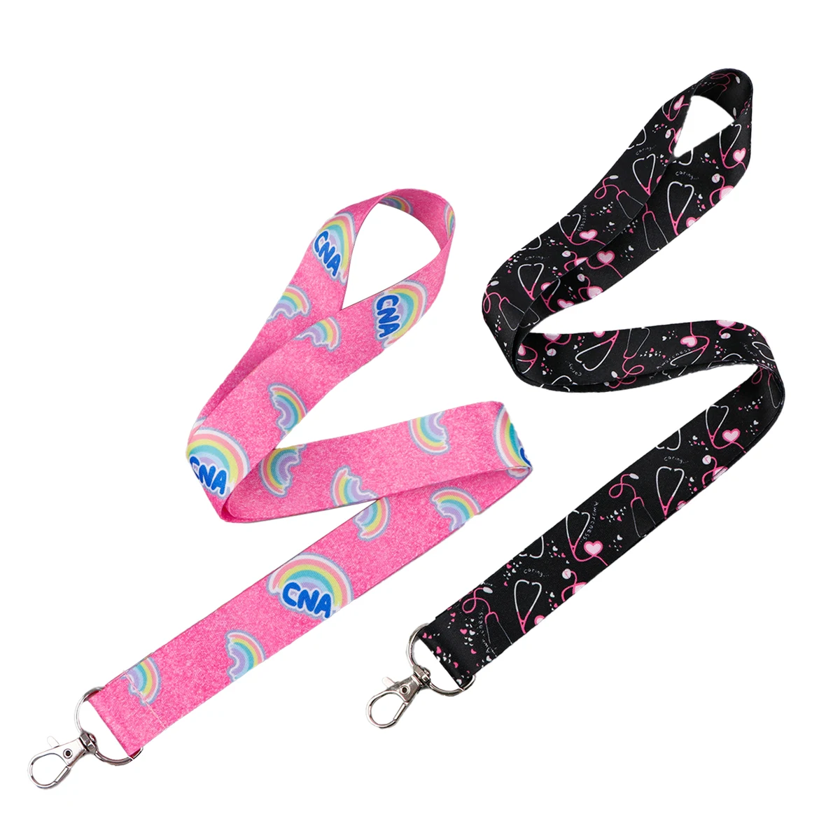 3/4" Polyester Lanyard with Metal Crimp 1