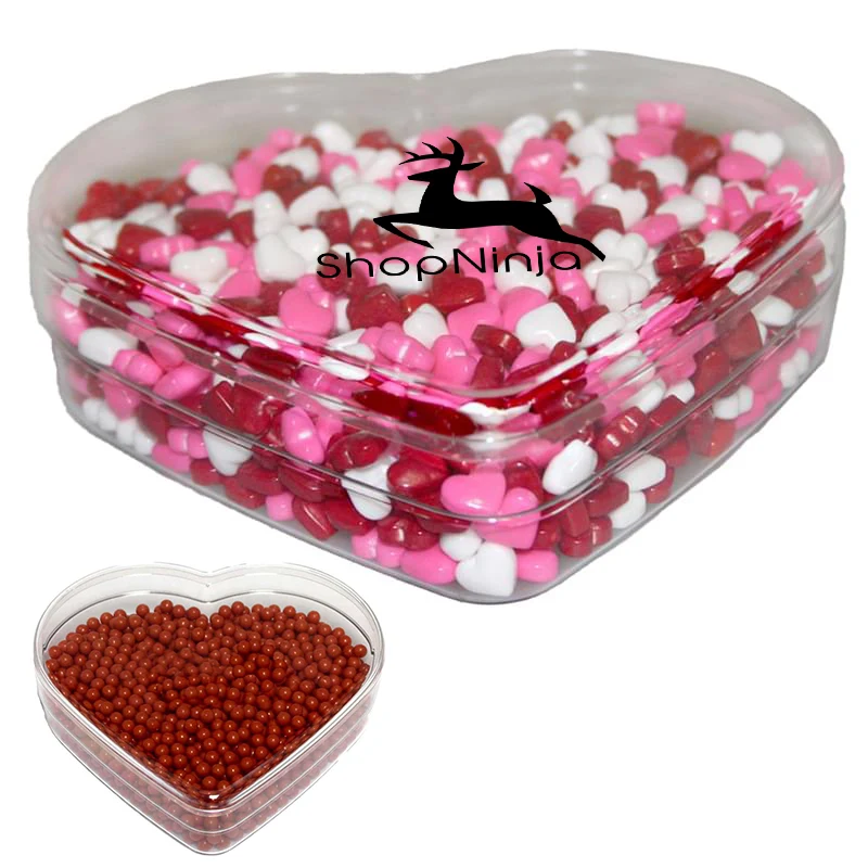 Heart Show Piece with Hearts, Colored Candy 1