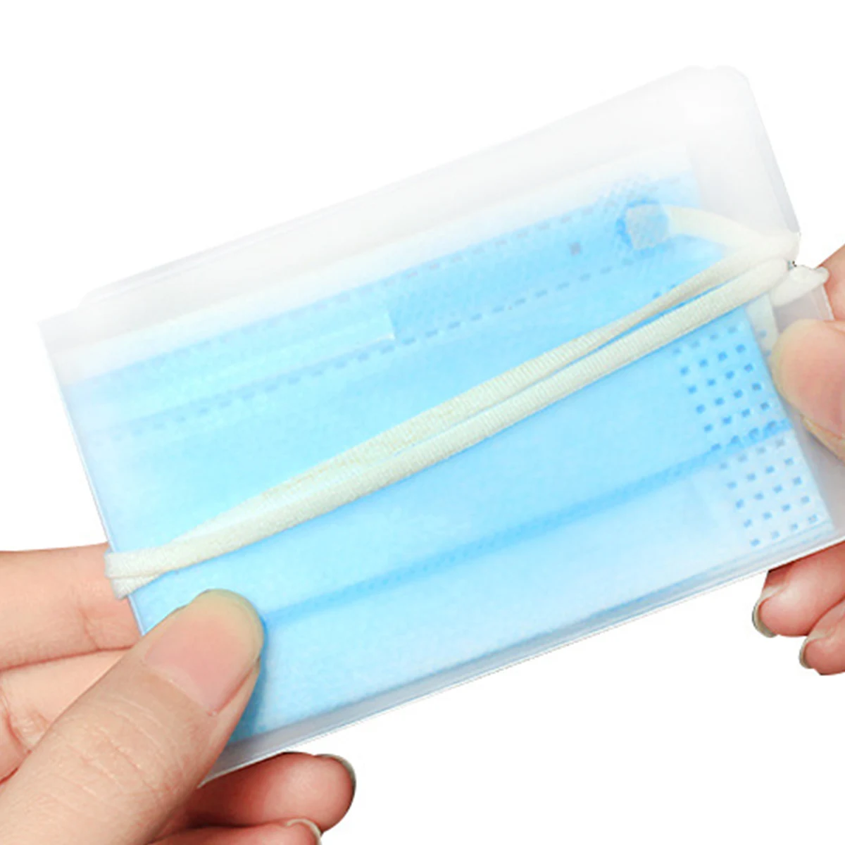 Portable Plastic Face Mask Folder 1