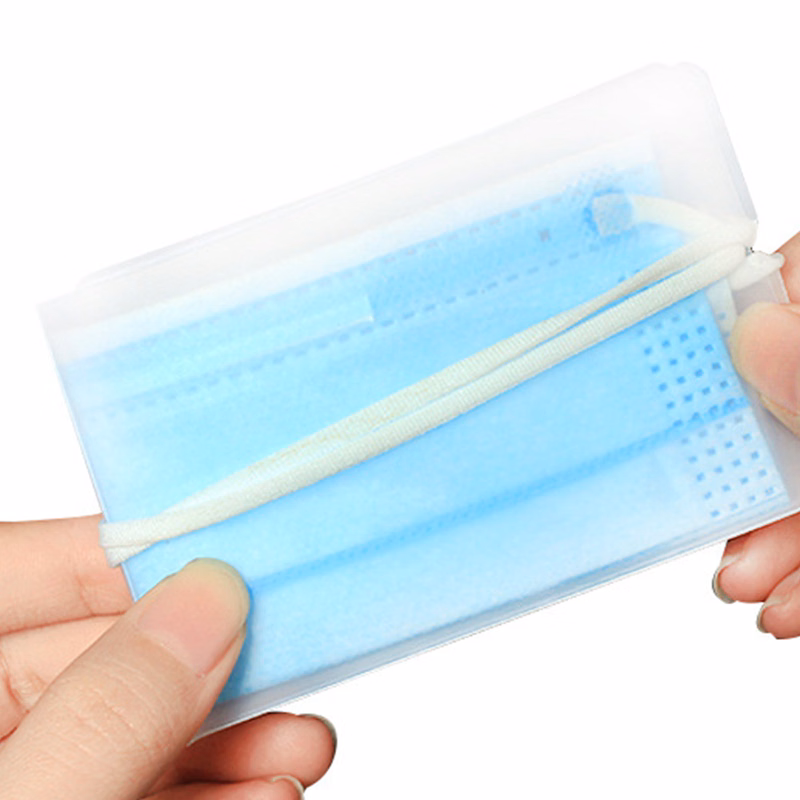 Portable Plastic Face Mask Folder