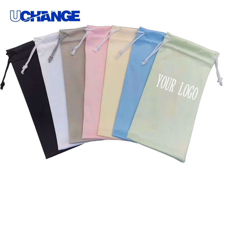 Drawstring Microfiber Pouch Bag for Eyewear