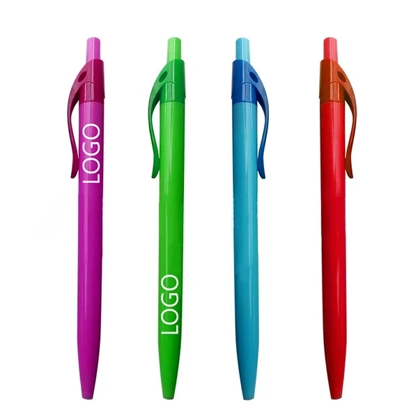 Cheap plastic seek write ballpoint pen 1