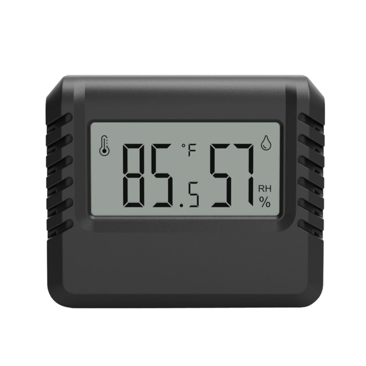 Ultra Thin Indoor Digital Mini Thermometer Hygrometer with Magnetic Mount. 1