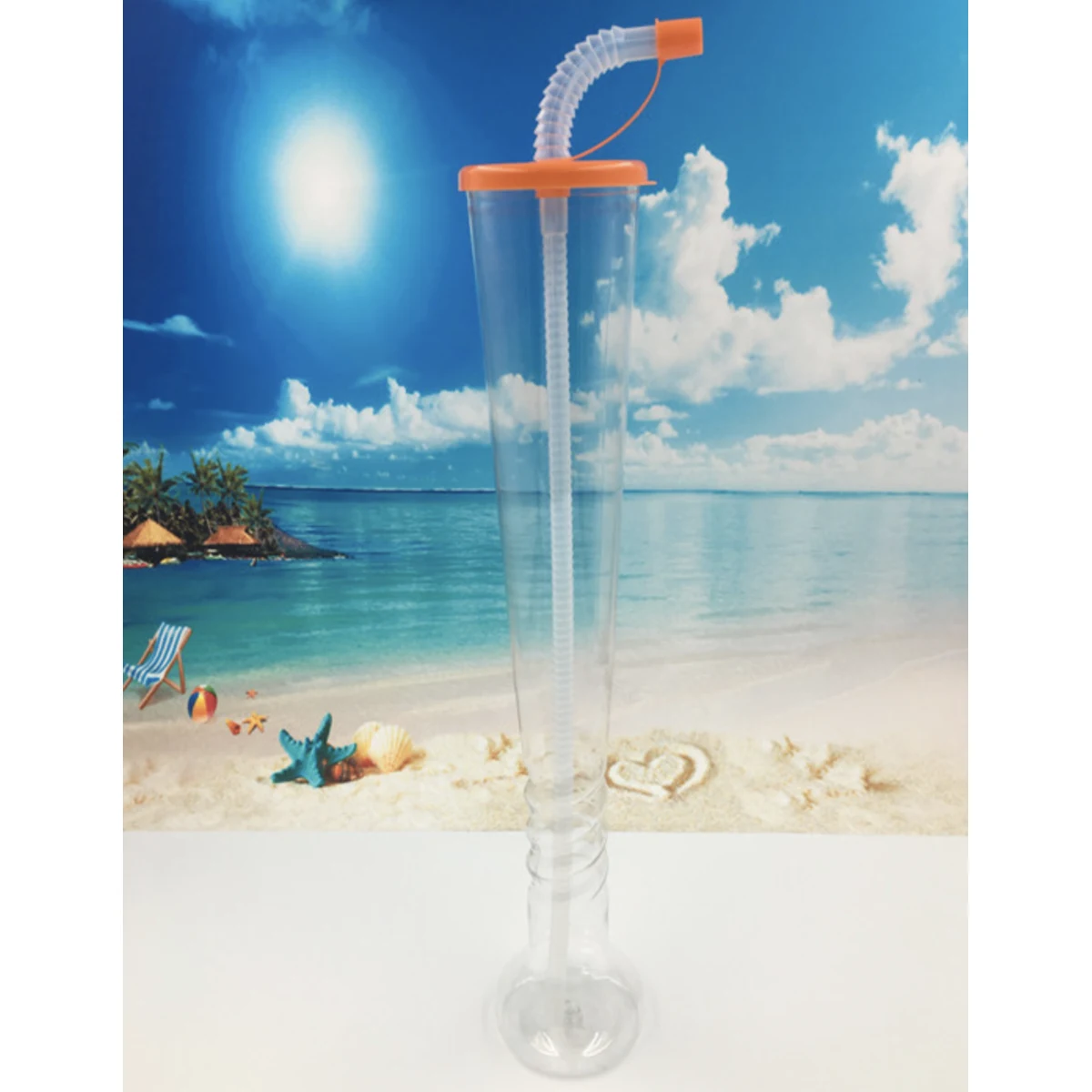 Beach straw cup 1
