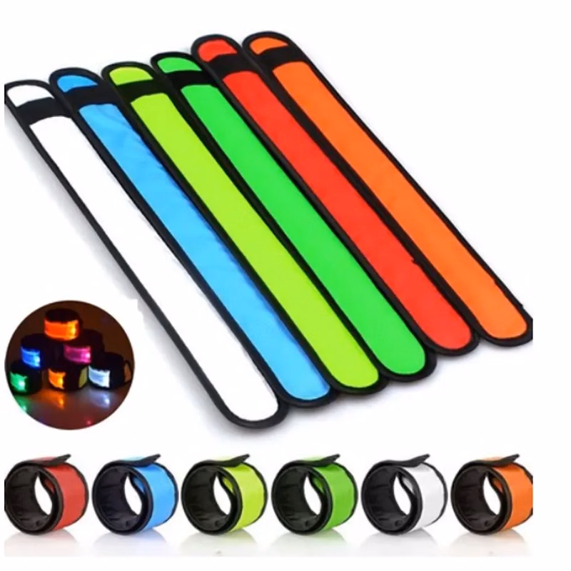 Led Flashing Party Slap Bracelet Including Insulating Sheet