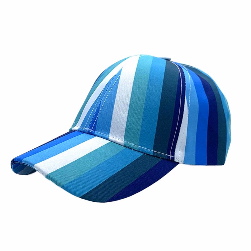 Rainbow Stripe Baseball Cap