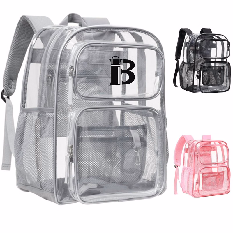 Transparent Large Capacity Waterproof PVC Backpack