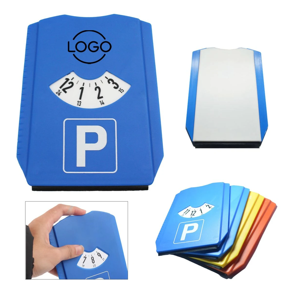 Portable Parking Timer Clock With Snow Scraper 1