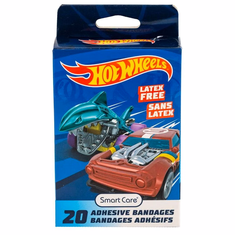 Kids' Bandages - Hot Wheels 20 Pack