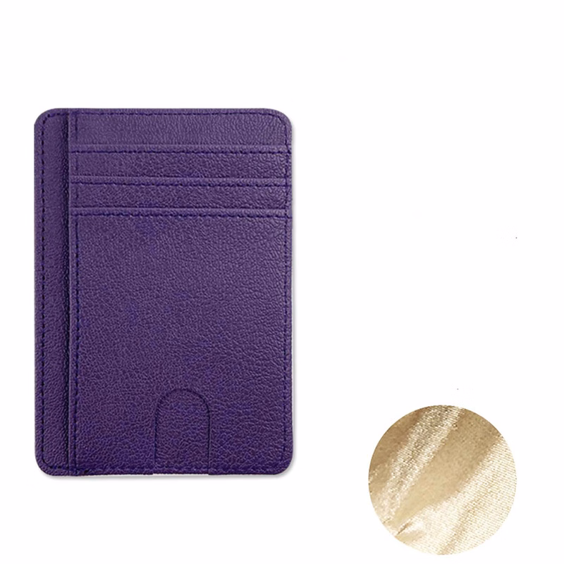 PU Leather RFID Card Holder Wallet