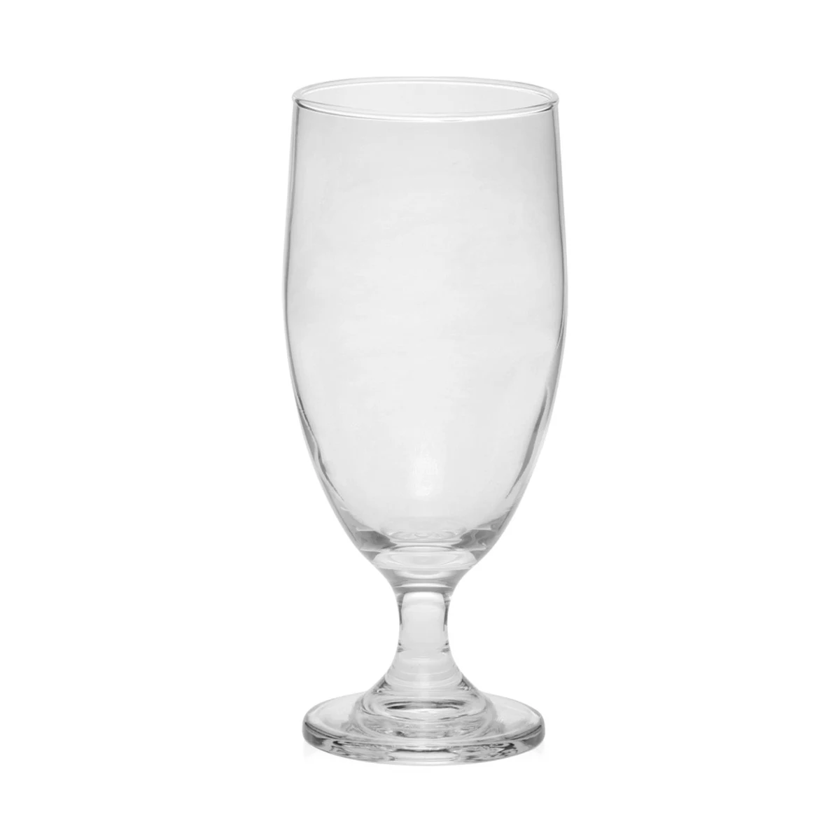 20 oz. Clear Water Goblet Glasses, custom glassware with logo imprint 1