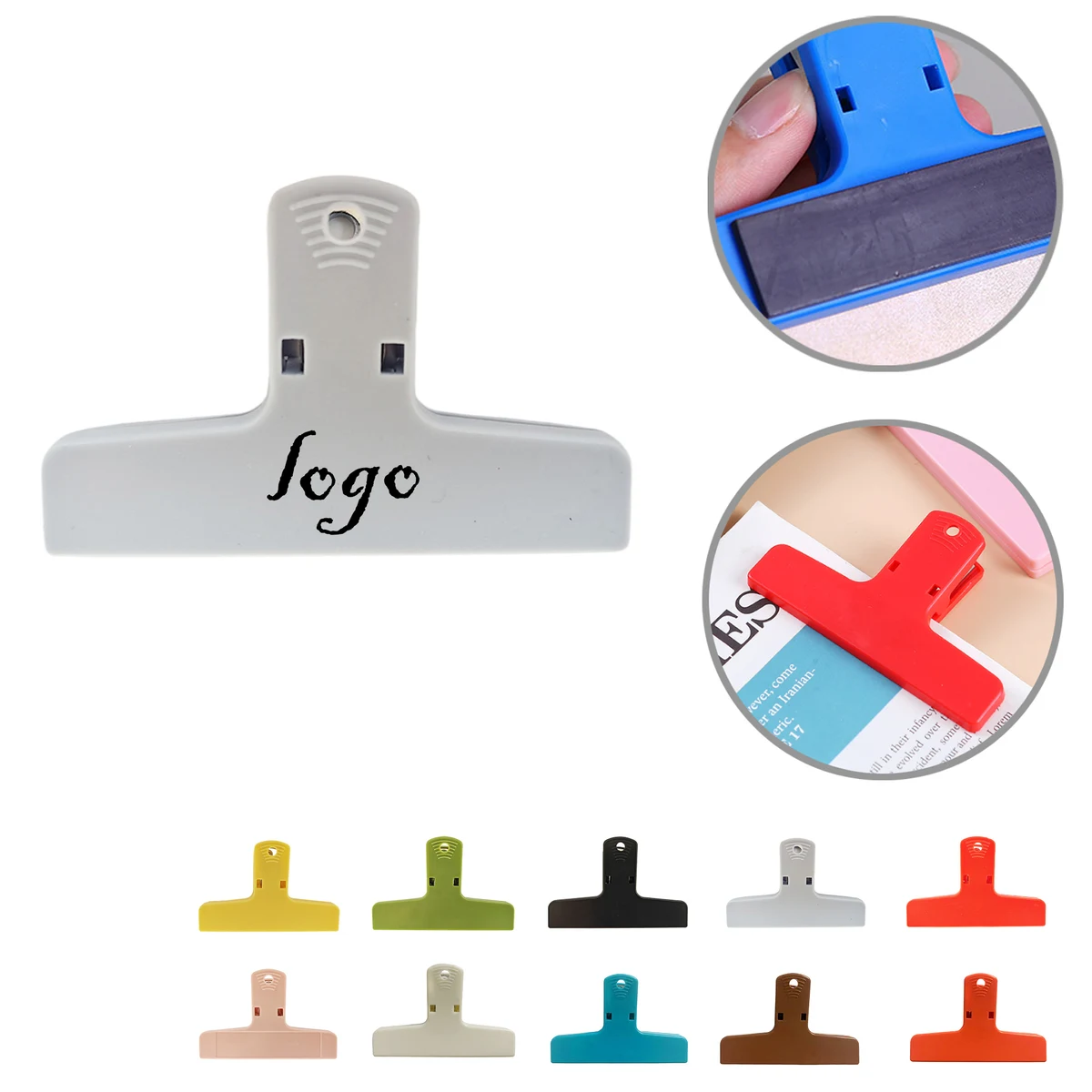 MOQ50 Magnetic Plastic Clips 1