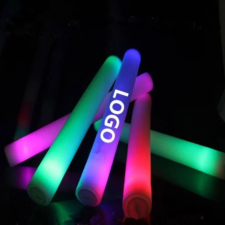 LED Foam Stick/ Flashing Glow Light Up Wand/ Wedding Party 1