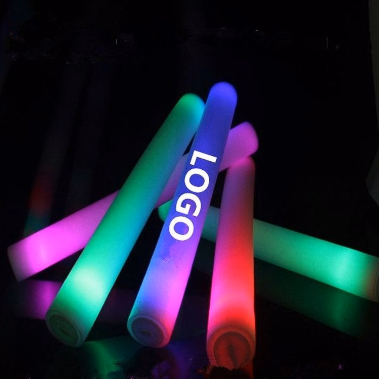 LED Foam Stick/ Flashing Glow Light Up Wand/ Wedding Party