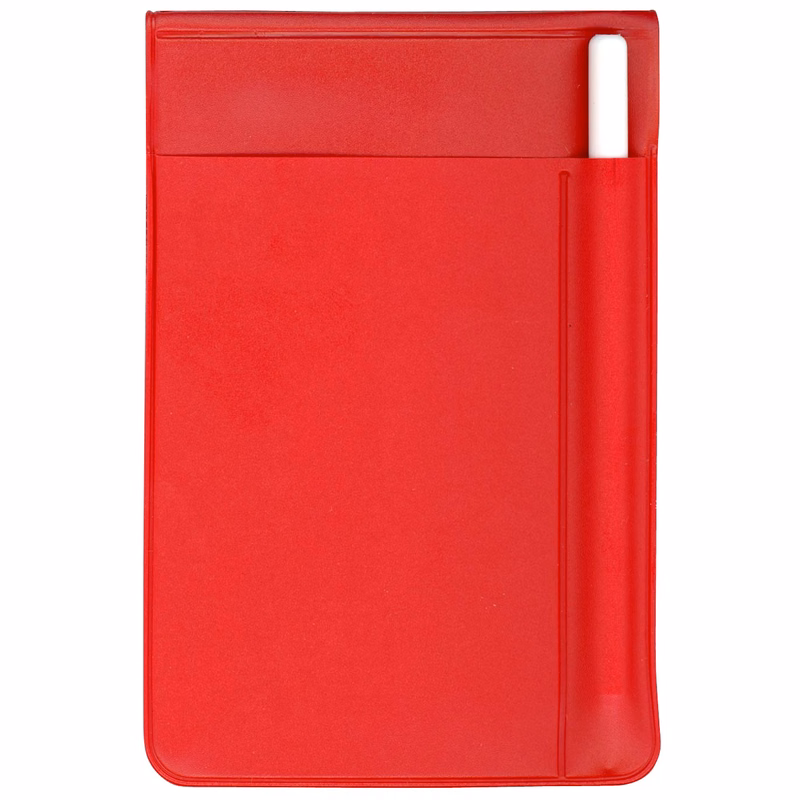 Standard Vinyl 30-Page Memo Book with White Pen