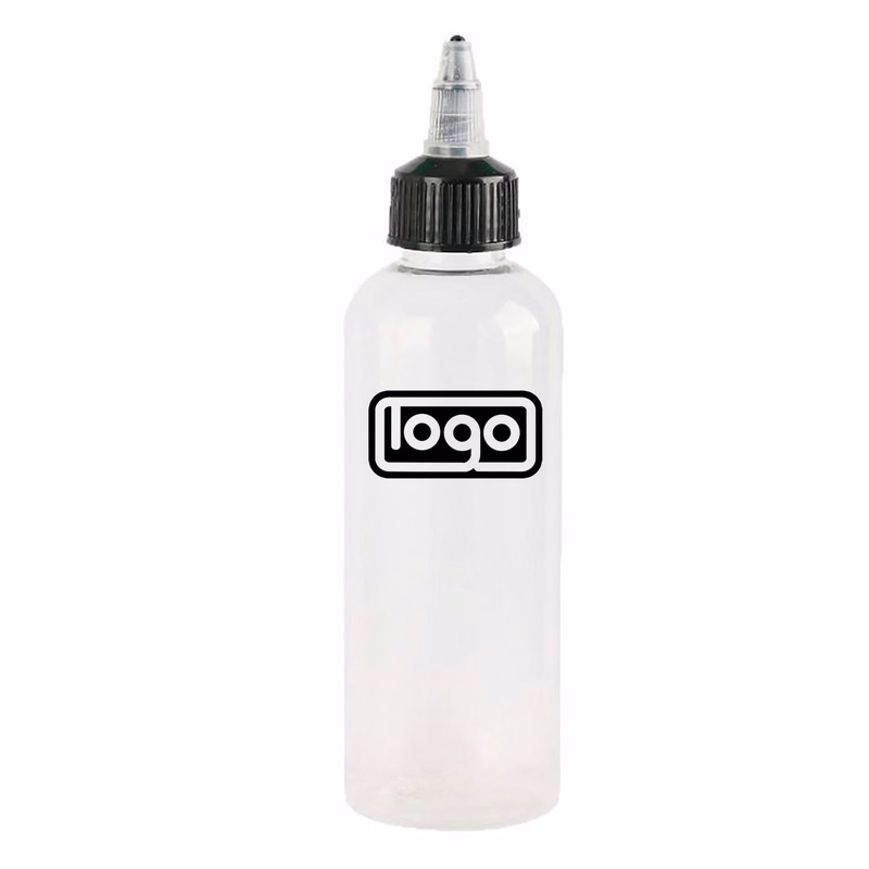 Transparent Squeeze Dispenser Bottle