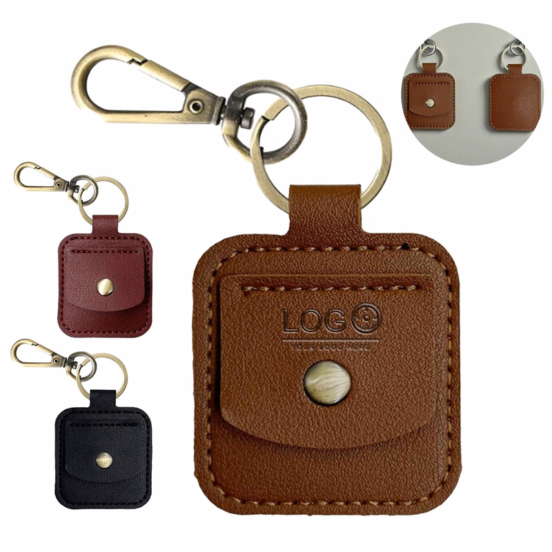 PU Leather Mini Keychain Pouch
