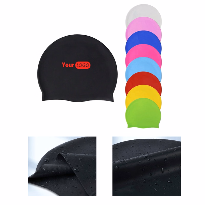 Comfortable and Waterproof Silicone Swimming Cap