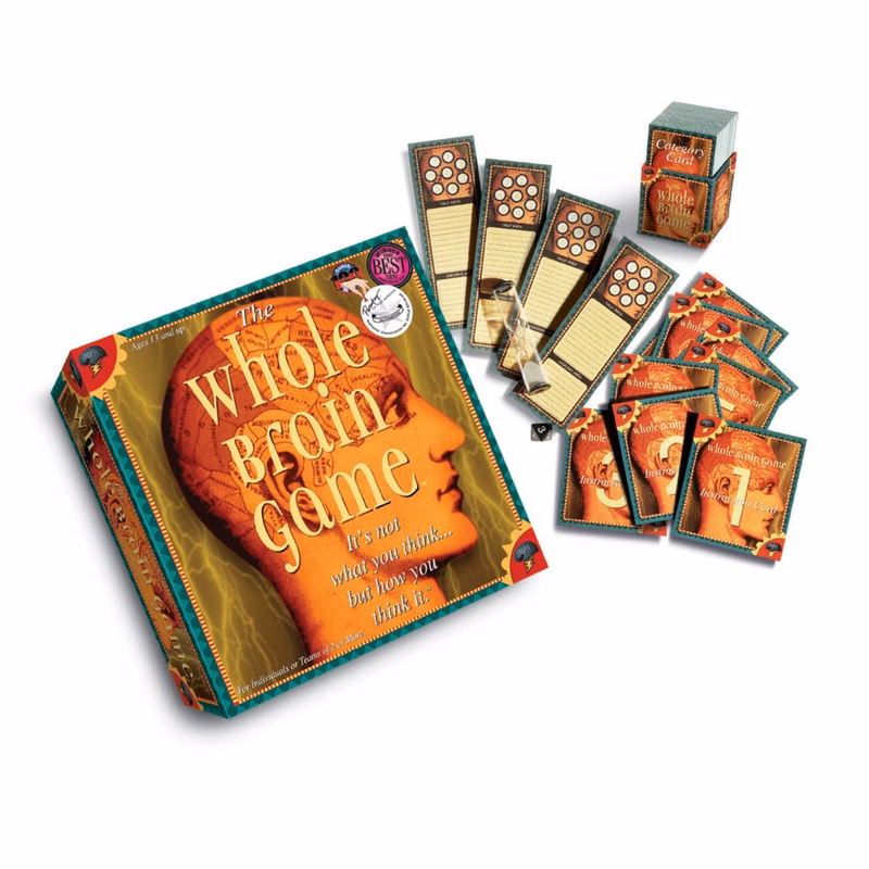 The Whole Brain Game - 2+ Players or Individual Play