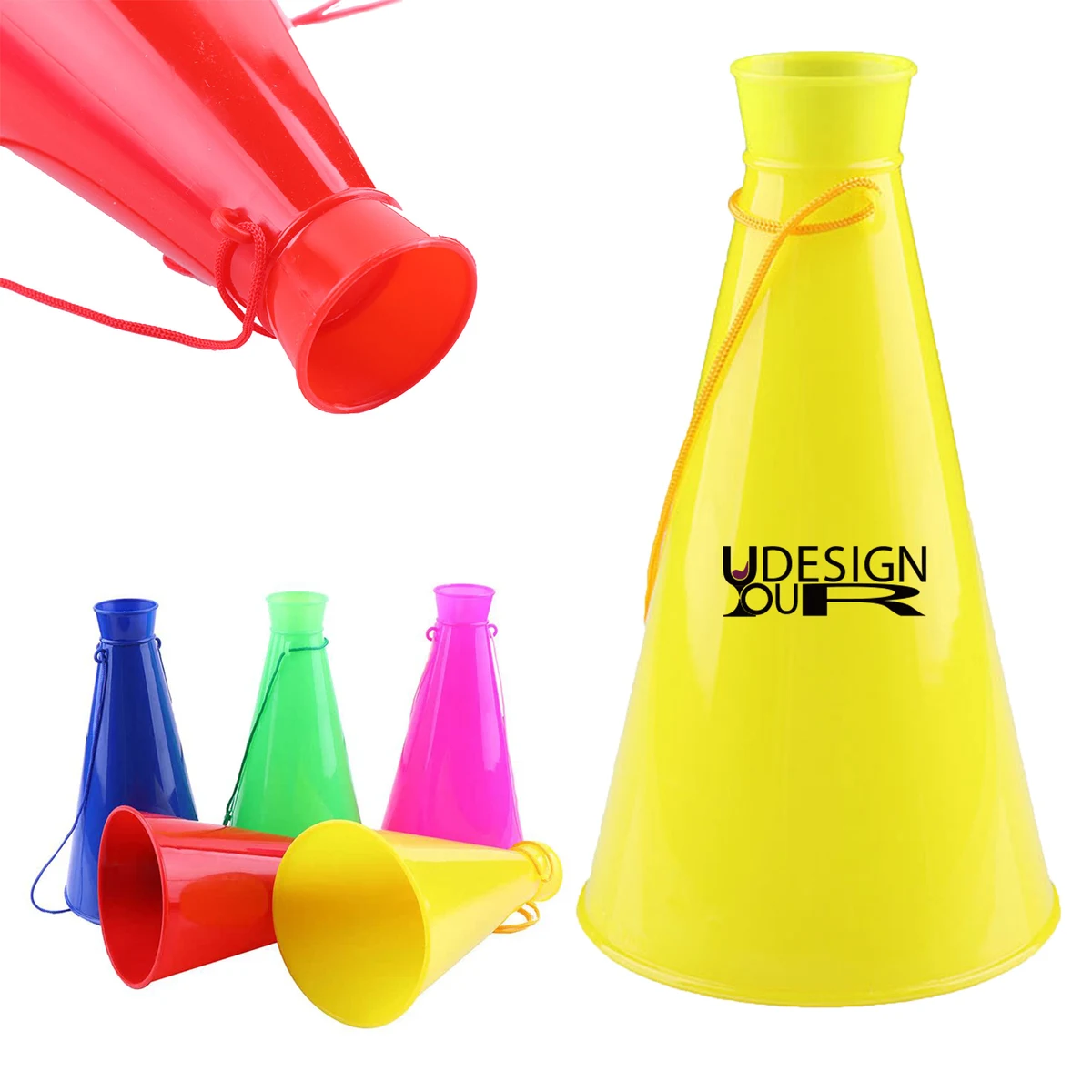 Colorful Cheerleading Megaphone Toy 1