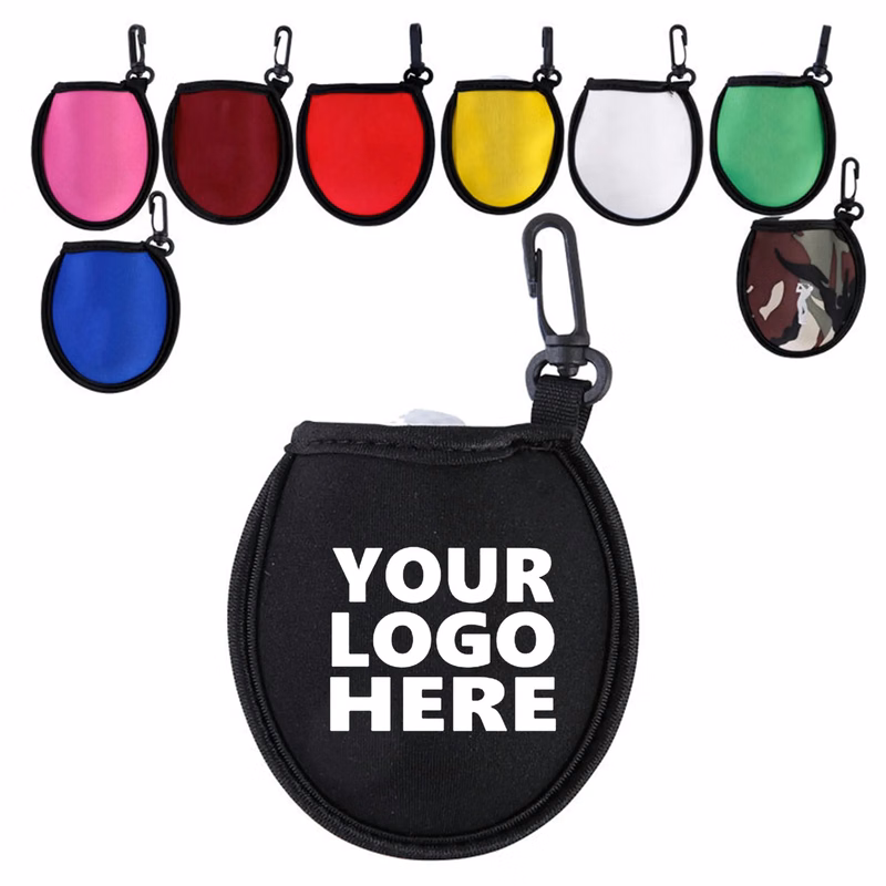 MOQ 100 Golf Ball Cleaner Pouch