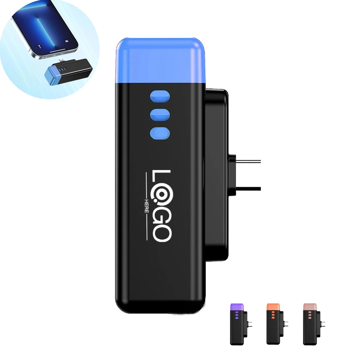 3300Mah Capsule Wireless Power Bank 1
