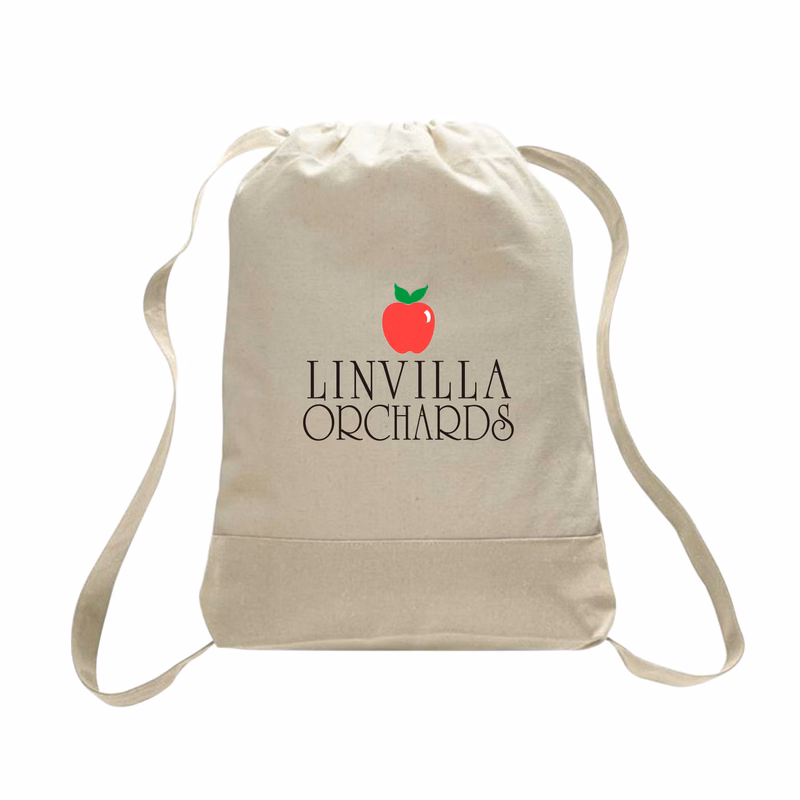 12 Oz. NATURAL 100% HEAVY CANVAS SPORT BACKPACK_R100NBDB
