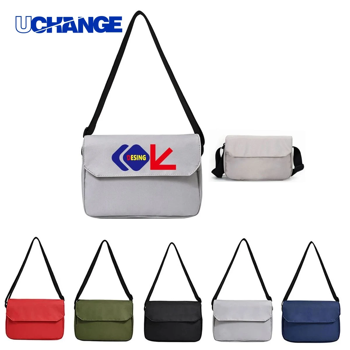 Nylon Crossbody Shoulder Pouch Bag 1