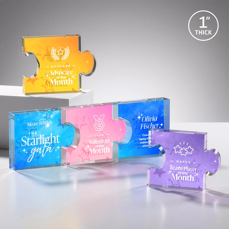 Jigsaw VividPrint™ Double Sided Award - Large