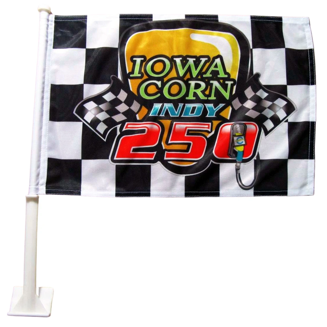 Car Flag DOUBLE SIDED Premium Polyester - Custom Printed 1