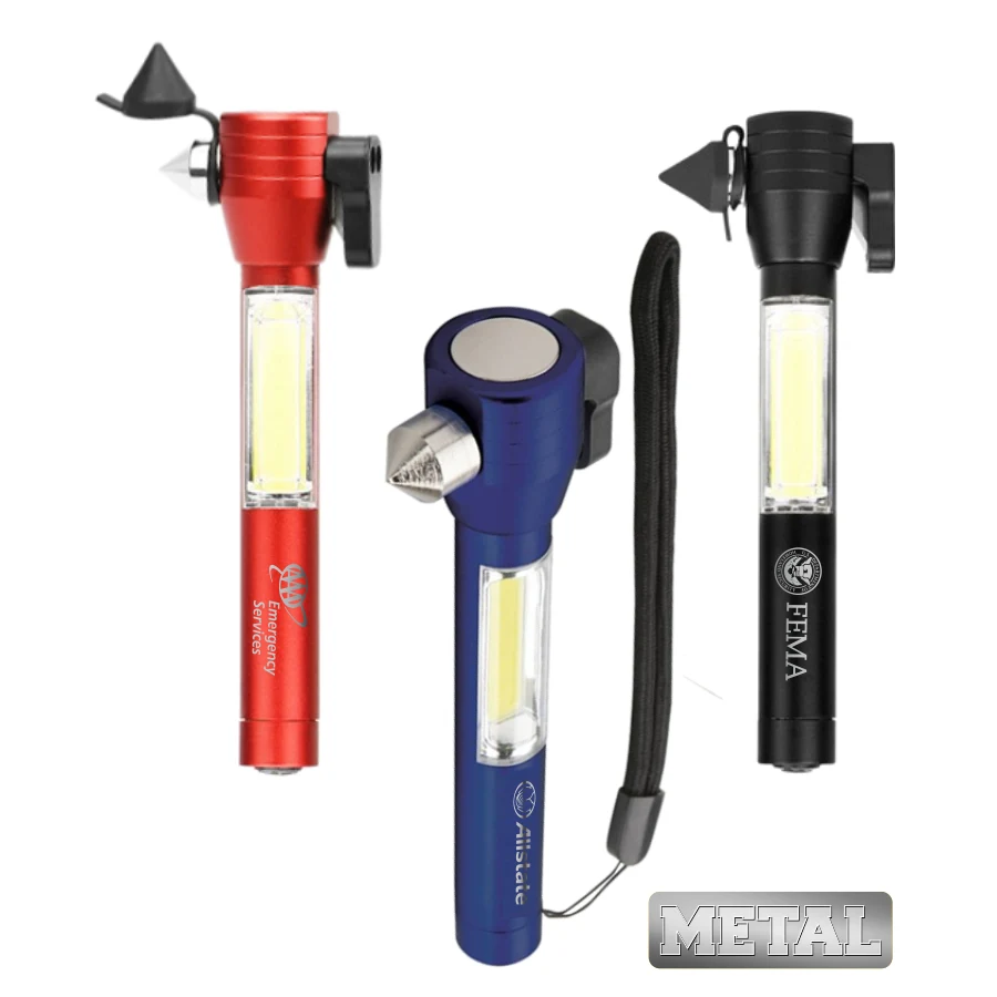 Car Safety Tool w/COB Flashlight 1