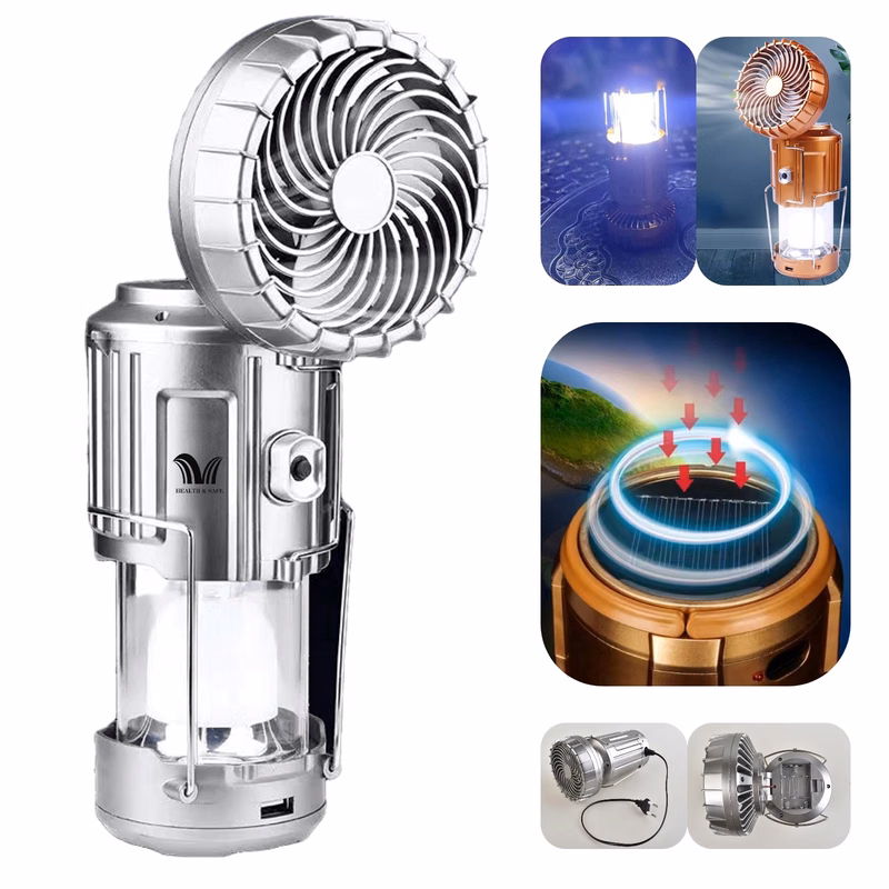 Outdoor Multifunctional Camping Fan Light