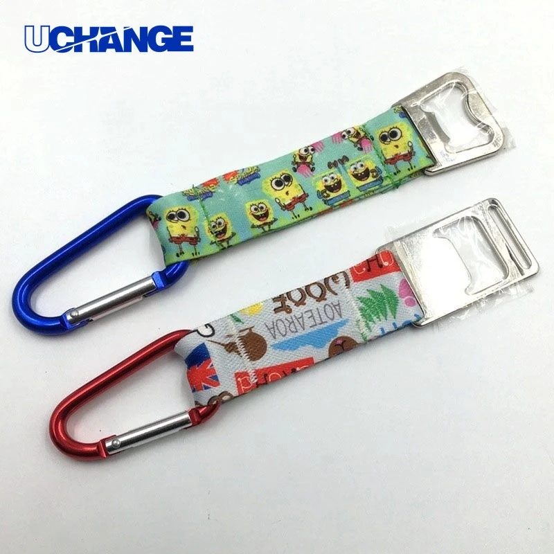 Bottle Opener Lanyard Keychain with Clip Tool 1
