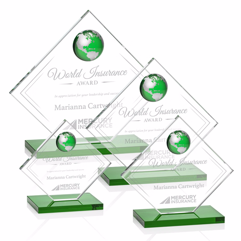 Ferrand Globe Award - Green/Silver