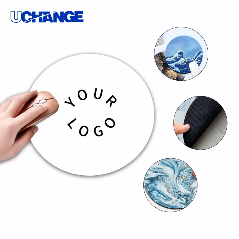 Round Mouse Pad Mat 8-Inch