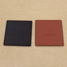 Square Leather Drink Coasters 1