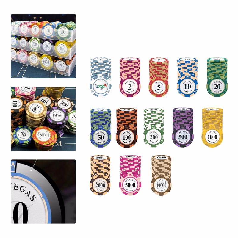 MOQ50 Clay Poker Chips