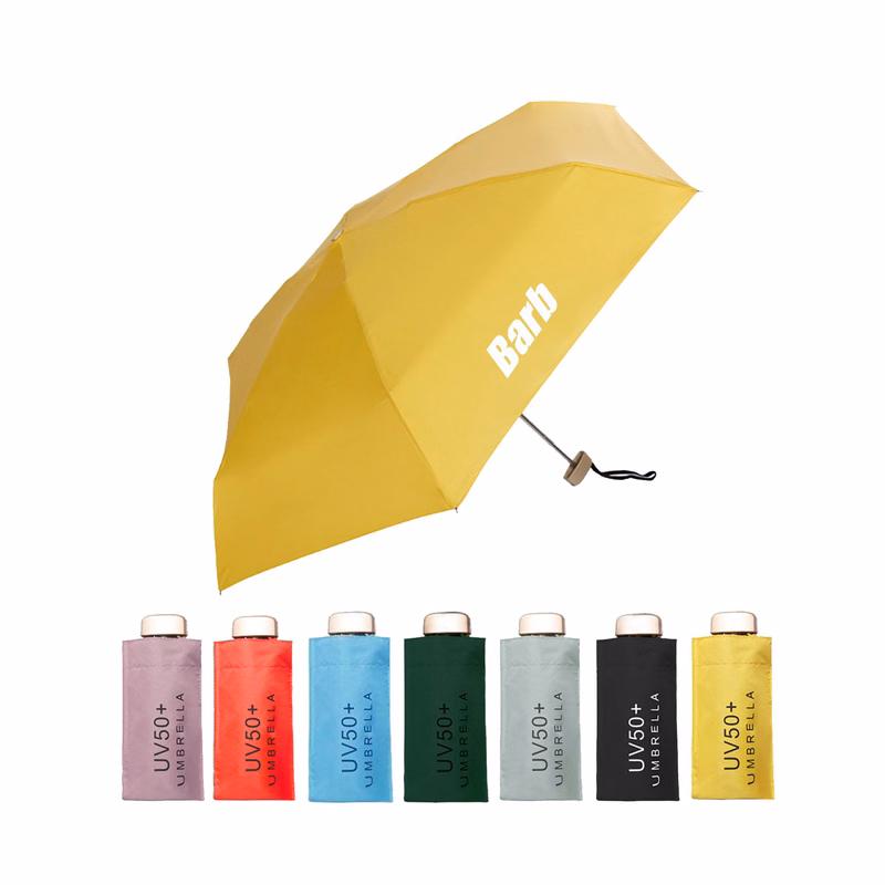 Portable Mini Folding Sun & Rain Umbrella